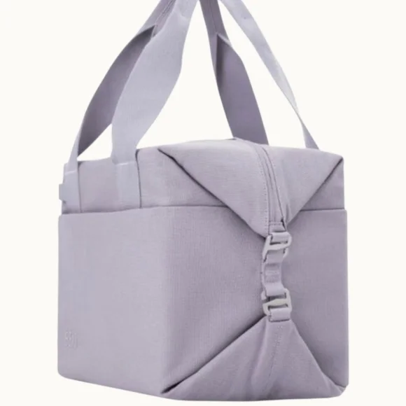 NWT | BEIS Collapsible Lunch Box Tote | Lavender - Picture 2 of 4